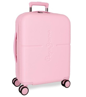 768912C TROLLEY ABS 55CM.4R.PJL HIGHLIGHT ROSA CLARO