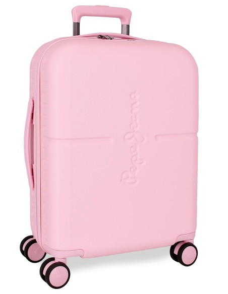 768912C TROLLEY ABS 55CM.4R.PJL HIGHLIGHT ROSA CLARO