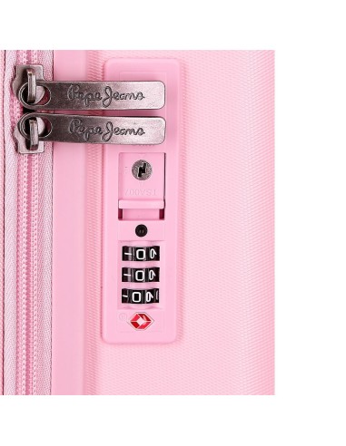 768912C TROLLEY ABS 55CM.4R.PJL HIGHLIGHT ROSA CLARO