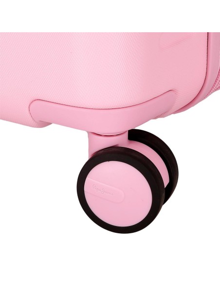 768912C TROLLEY ABS 55CM.4R.PJL HIGHLIGHT ROSA CLARO