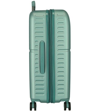 768922B TROLLEY ABS 70CM. C/EXP. 4R.PJL HIGHLIGHT TURQUESA 2