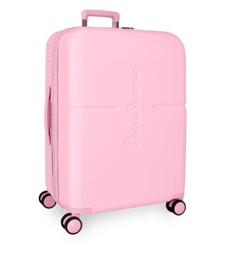 768922C TROLLEY ABS 70CM. C/EXP. 4R.PJL HIGHLIGHT ROSA CLARO