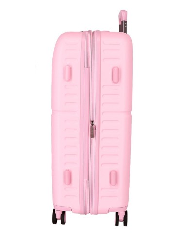 768922C TROLLEY ABS 70CM. C/EXP. 4R.PJL HIGHLIGHT ROSA CLARO