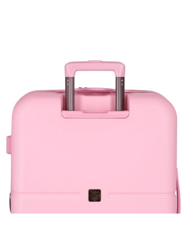 768922C TROLLEY ABS 70CM. C/EXP. 4R.PJL HIGHLIGHT ROSA CLARO