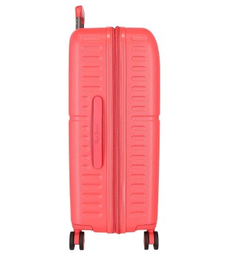 768922D TROLLEY ABS 70CM. C/EXP. 4R.PJL HIGHLIGHT CORAL 2