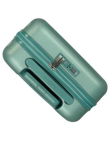 768952B SET/2 TROLLEY ABS 55-70CM.4R.PJL HIGHLIGHT TURQUESA