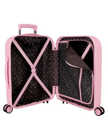 768952C SET/2 TROLLEY ABS 55-70CM.4R.PJL HIGHLIGHT ROSA CLAR