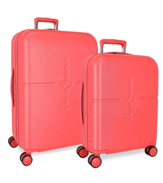 768952D SET/2 TROLLEY ABS 55-70CM.4R.PJL HIGHLIGHT CORAL