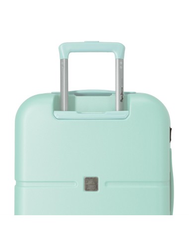 7688625 TROLLEY ABS 55CM.C/EXP. 4R. PJL HIGHLIGHT TURQUESA