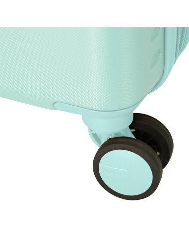 7688625 TROLLEY ABS 55CM.C/EXP. 4R. PJL HIGHLIGHT TURQUESA