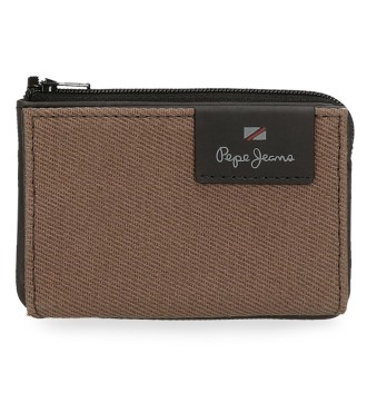 7410233 MONEDERO - TARJETERO PJL HILLTOP MARRON