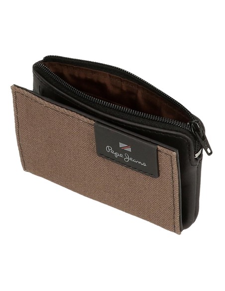 7410233 MONEDERO - TARJETERO PJL HILLTOP MARRON