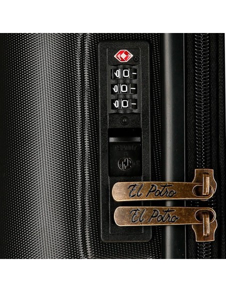 5338621 TROLLEY ABS 55CM.4R.C/EXP. EL POTRO VERA NEGRO 5338621 TROLLEY ABS 55CM.4R.C/EXP. EL POTRO VERA NEGRO