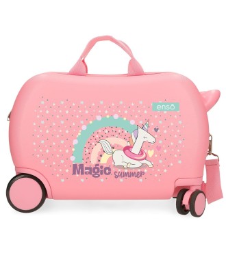 9631022 MALETA INF.ABS 4R.(2 MULTI.) 45CM.ENSO MAGIC SUMMER