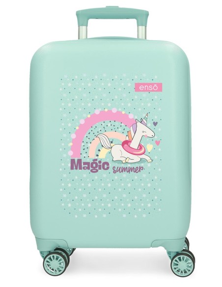 9631321 TROLLEY ABS 50CM.4R.ENSO MAGIC SUMMER TURQUESA 9631321 TROLLEY ABS 50CM.4R.ENSO MAGIC SUMMER TURQUESA