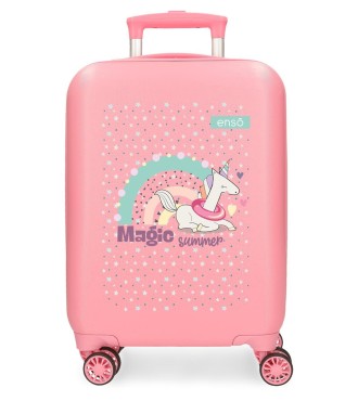 9631322 TROLLEY ABS 50CM.4R.ENSO MAGIC SUMMER ROSA