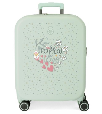 9649124 TROLLEY ABS 55CM.4R.ENSO TROPICAL LOVE
