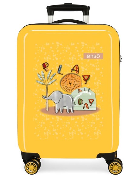 9671721 TROLLEY ABS 55CM.4R. ENSO PLAY ALL DAY OCRE 9671721 TROLLEY ABS 55CM.4R. ENSO PLAY ALL DAY OCRE