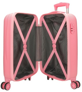 9691323 TROLLEY ABS 50CM.4R.ENSO DREAMERS ROSA CLARO 2
