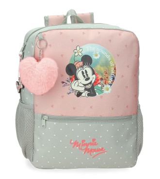 29623D1 MOCHILA ADAP. 32CM MINNIE MOUSE WILD NATURE