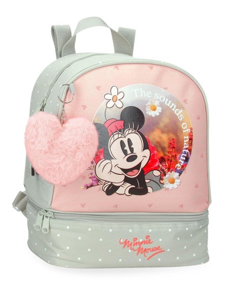 2962721 MOCHILA PORTAMERIENDAS 28CM. MINNIE MOUSE WILD NAT 2962721 MOCHILA PORTAMERIENDAS 28CM. MINNIE MOUSE WILD NAT