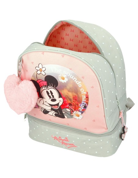 2962721 MOCHILA PORTAMERIENDAS 28CM. MINNIE MOUSE WILD NAT 2962721 MOCHILA PORTAMERIENDAS 28CM. MINNIE MOUSE WILD NAT