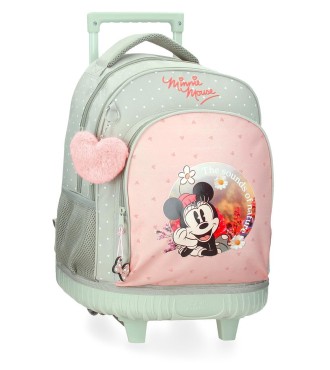 2962921 MOCHILA COMPACT 2R. MINNIE MOUSE WILD NATURE