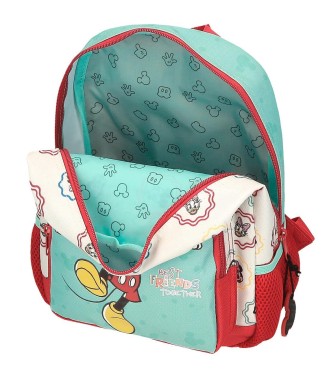 2972221 MOCHILA 28CM. MICKEY EST FRIENDS TOGETHER 2