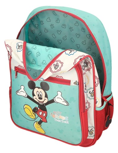 2972421 MOCHILA 38CM. MICKEY BEST FRIENDS TOGETHER