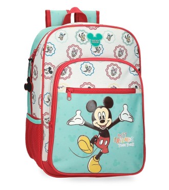 29724D1 MOCHILA ADAP. 38CM. MICKEY BEST FRIENDS TOGETHER
