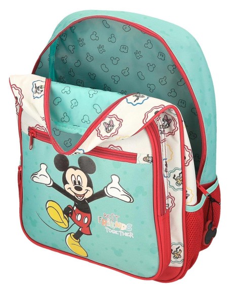 29724D1 MOCHILA ADAP. 38CM. MICKEY BEST FRIENDS TOGETHER