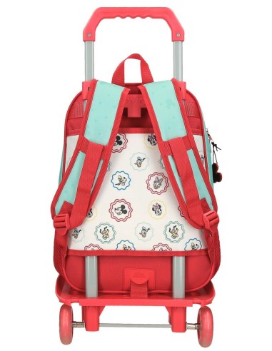29724T1 MOCHILA ADAP. C/CARRO 38CM. MICKEY BEST FRIENDS TO
