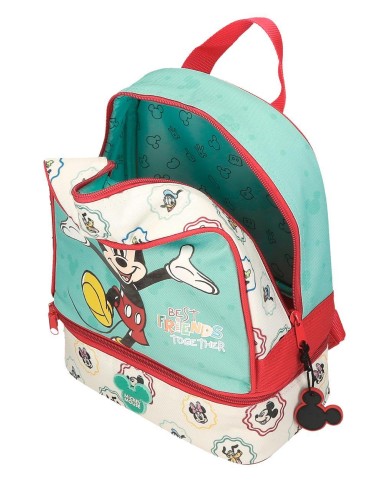 2972721 MOCHILA PORTAMERIENDAS 28CM. MICKEY BEST FRIENDS TOG