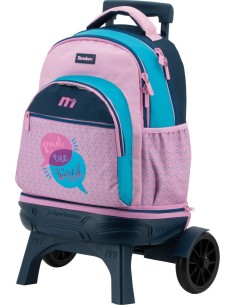 Mochila Carro Fijo Compact Desmontable Ruedas Grandes Tan...