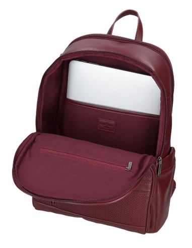 7912432 MOCHILA ADAP. PORTAORD. Y TABLET PJL SPRIG BURDEOS