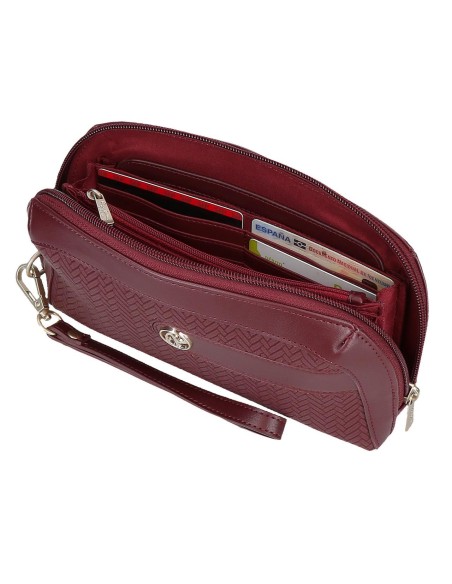 7914132 CARTERA DE MANO PJL SPRIG BURDEOS