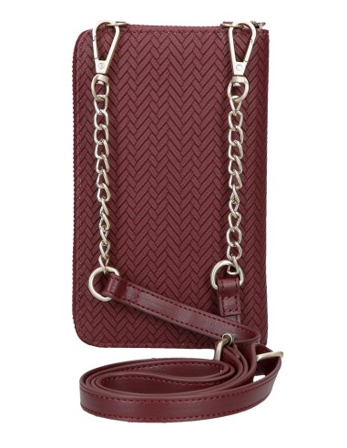 7915332 BANDOLERA PORTAMOVIL Y TARJETAS PJL SPRIG BURDEOS