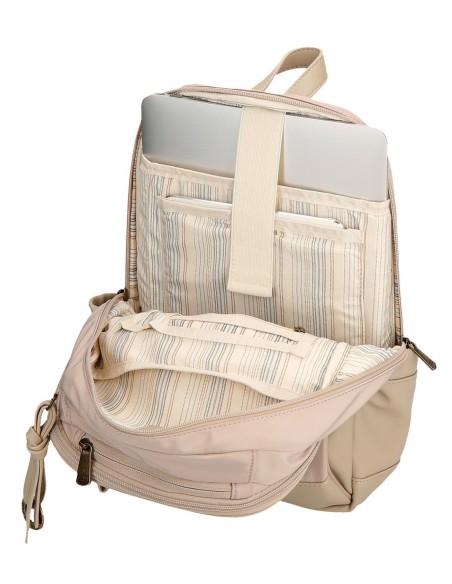 7922133 MOCHILA ADAP.2C PORTAORD. Y TABLET PJL MORGAN BEIGE 7922133 MOCHILA ADAP.2C PORTAORD. Y TABLET PJL MORGAN BEIGE