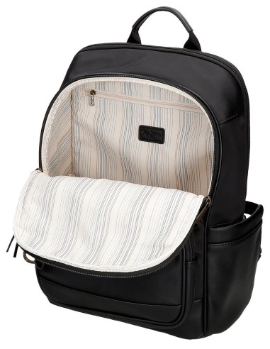7922431 MOCHILA ADAP. PORTAORD. Y TABLET PJL MORGAN NEGRO