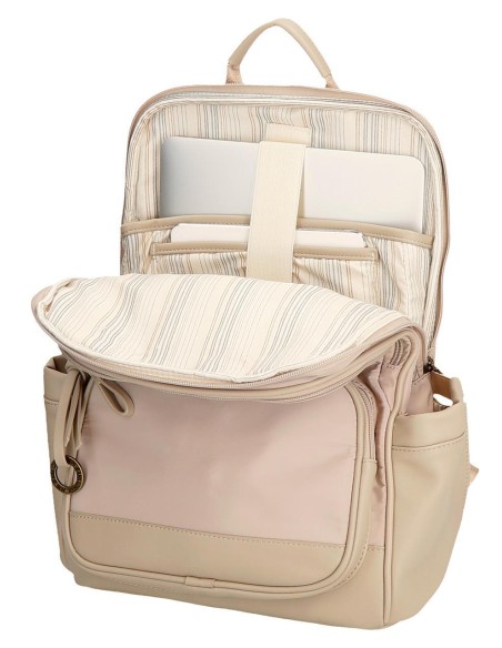 7922433 MOCHILA ADAP. PORTAORD. Y TABLET PJL MORGAN BEIGE 7922433 MOCHILA ADAP. PORTAORD. Y TABLET PJL MORGAN BEIGE