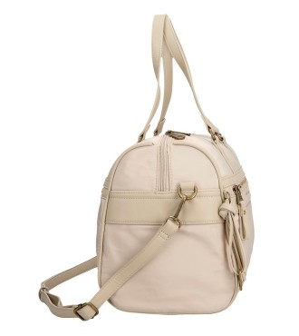 7923733 BOLSA DE VIAJE 40CM.CABINA PJL MORGAN BEIGE 2
