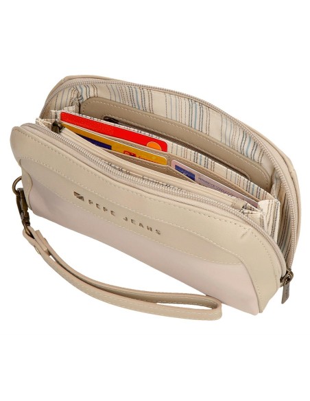 7924133 CARTERA DE MANO PJL MORGAN BEIGE 7924133 CARTERA DE MANO PJL MORGAN BEIGE