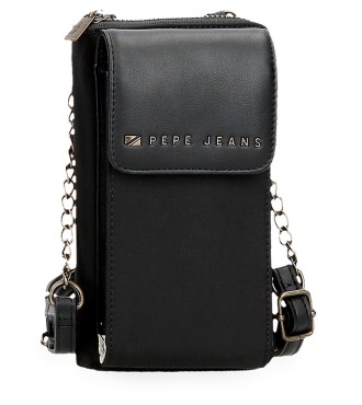 7925331 BANDOLERA PORTAMOVIL Y TARJETAS PJL MORGAN NEGRO