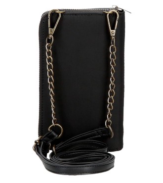 7925331 BANDOLERA PORTAMOVIL Y TARJETAS PJL MORGAN NEGRO 2