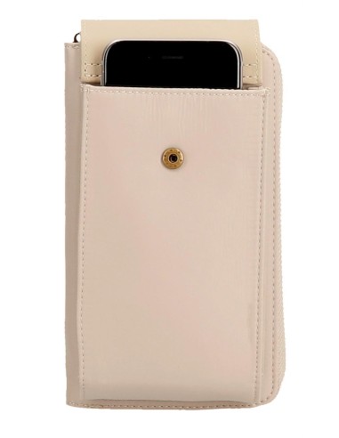 7925333 BANDOLERA PORTAMOVIL Y TARJETAS PJL MORGAN BEIGE