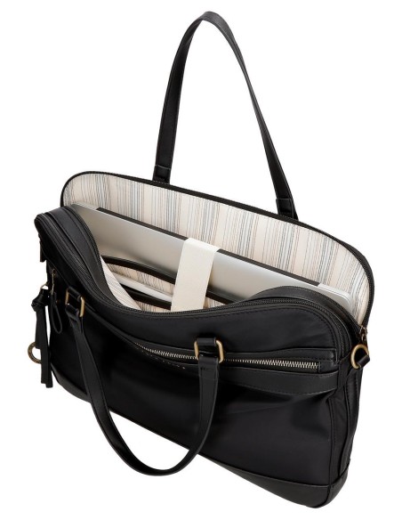 7926031 PORTAORDENADOR ADAP. 2C. C/BANDOLERA PJL MORGAN NEGR 7926031 PORTAORDENADOR ADAP. 2C. C/BANDOLERA PJL MORGAN NEGR