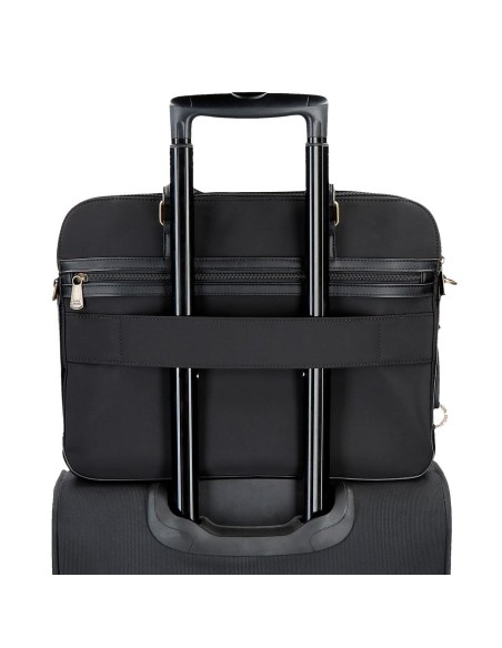 7926031 PORTAORDENADOR ADAP. 2C. C/BANDOLERA PJL MORGAN NEGR 7926031 PORTAORDENADOR ADAP. 2C. C/BANDOLERA PJL MORGAN NEGR