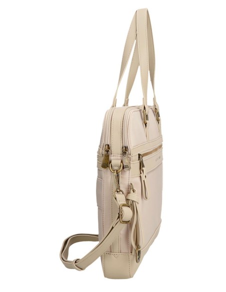 7926033 PORTAORDENADOR ADAP. 2C. C/BANDOLERA PJL MORGAN BEIG 7926033 PORTAORDENADOR ADAP. 2C. C/BANDOLERA PJL MORGAN BEIG