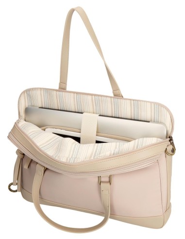 7926033 PORTAORDENADOR ADAP. 2C. C/BANDOLERA PJL MORGAN BEIG