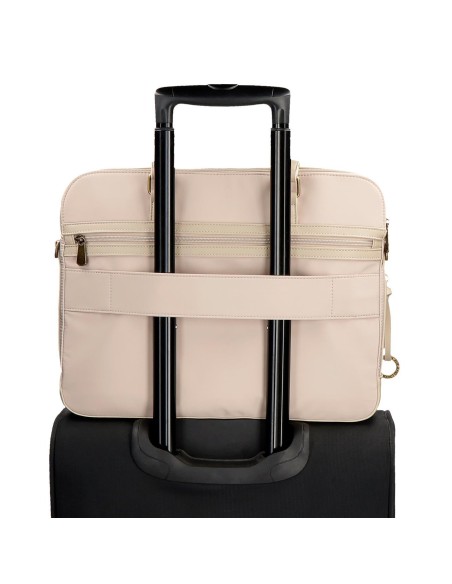 7926033 PORTAORDENADOR ADAP. 2C. C/BANDOLERA PJL MORGAN BEIG 7926033 PORTAORDENADOR ADAP. 2C. C/BANDOLERA PJL MORGAN BEIG